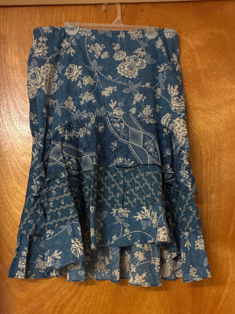 Lauren Ralph Lauren Floral Ruffled Skirt - Picture 5 of 6